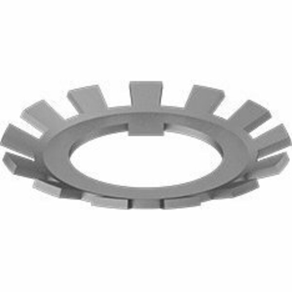 Bsc Preferred Spring Lock Washer for Chamfered Slotted Bearing Nuts for M17 Screw Size 90391A114